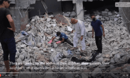 Thousands of bodies lie buried in rubble in Gaza. Families dig to retrieve them, often by hand